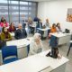 Evaluadores del premio durante la capacitación